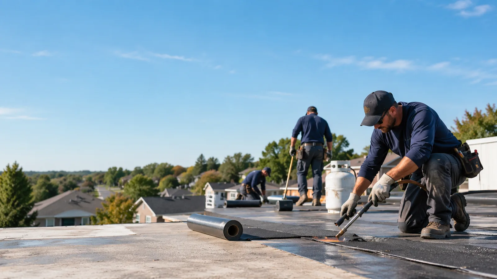 Flat Roof Leak Repair providers in Thackerville, OK